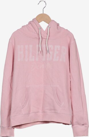 Tommy Jeans Kapuzenpullover L in Pink: predná strana