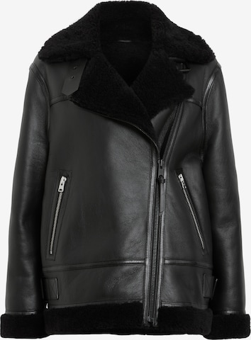 Giacca di mezza stagione 'SOLA' di AllSaints in nero: frontale