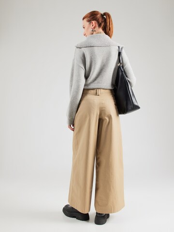 Wide leg Pantaloni 'BROAD 10' di DRYKORN in beige