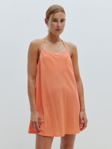 EDITED - Vestido 'Amelia' em laranja: frente