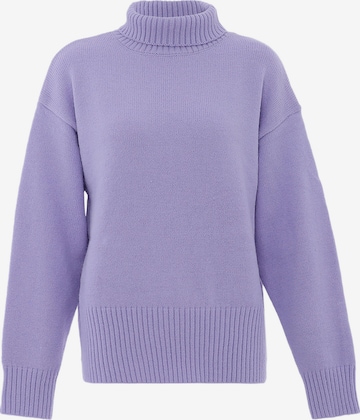 aleva Sweater in Purple: front