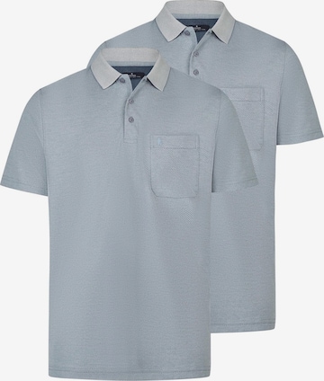 Ragman Shirt 'Basic' in Blue: front
