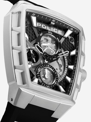 POLICE Analog Watch ' Tough Gear ' in Black