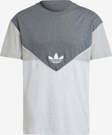 Tricou 'Adicolor Seasonal Archive' de la ADIDAS ORIGINALS pe gri: față