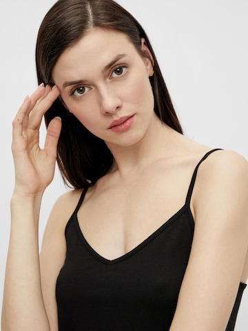 PIECES Top 'Sirene' in Black