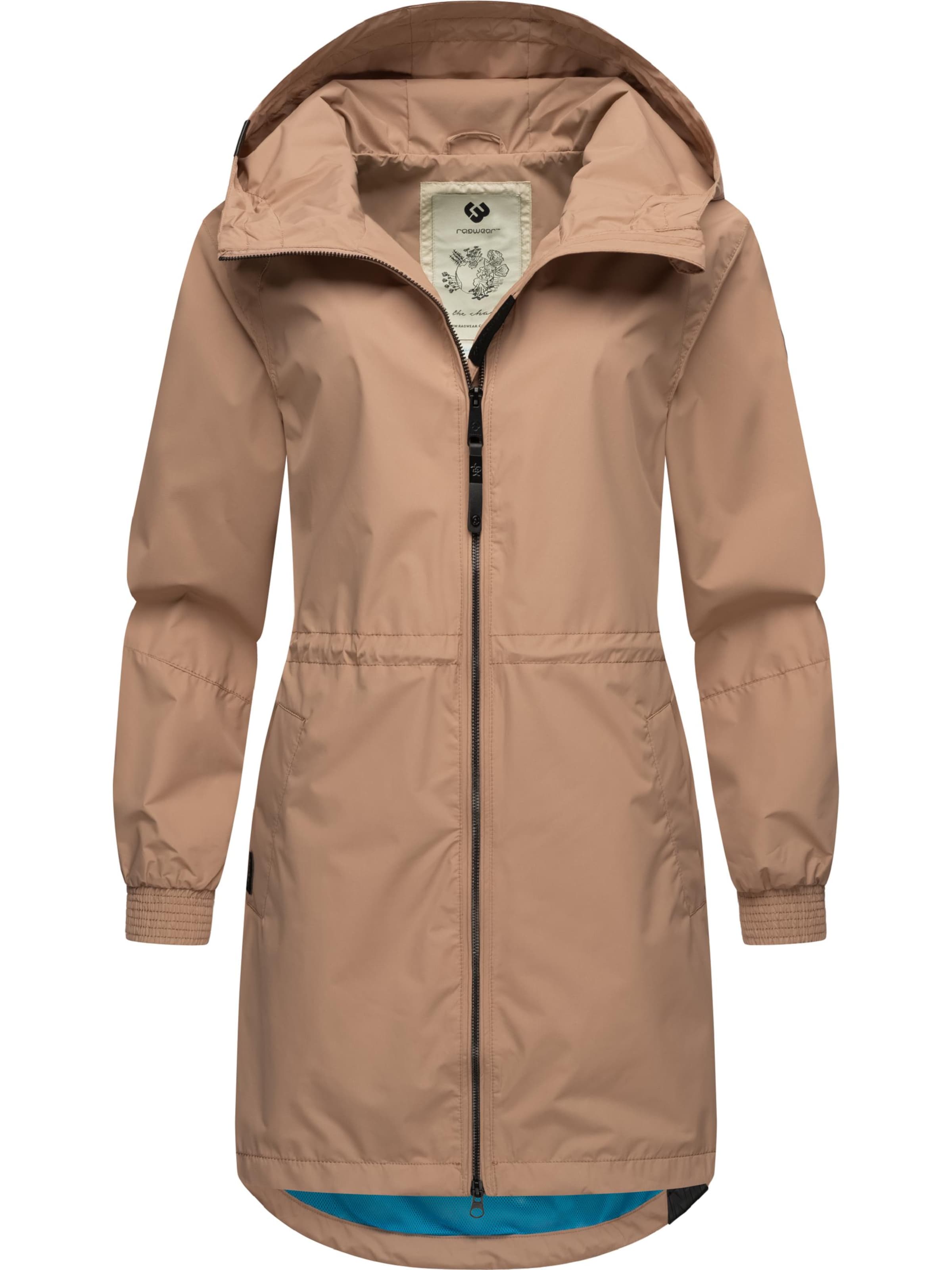 Ragwear Funkční kabát 'Bronja II' – hnědá