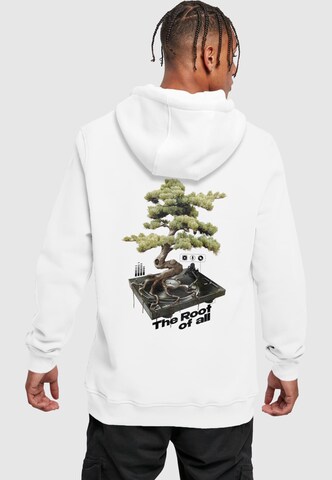 Mister Tee Свитшот 'Root Of All' в Белый: спереди