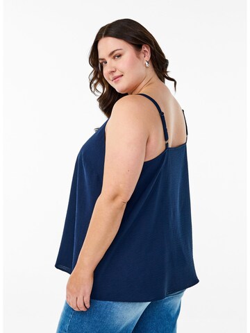 Zizzi Top 'Fikka' in Blau