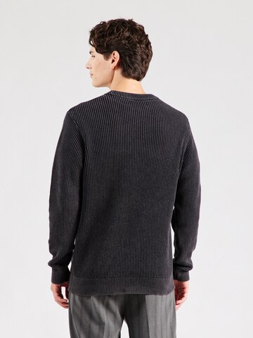juoda JACK & JONES Megztinis 'JJTANAKA'
