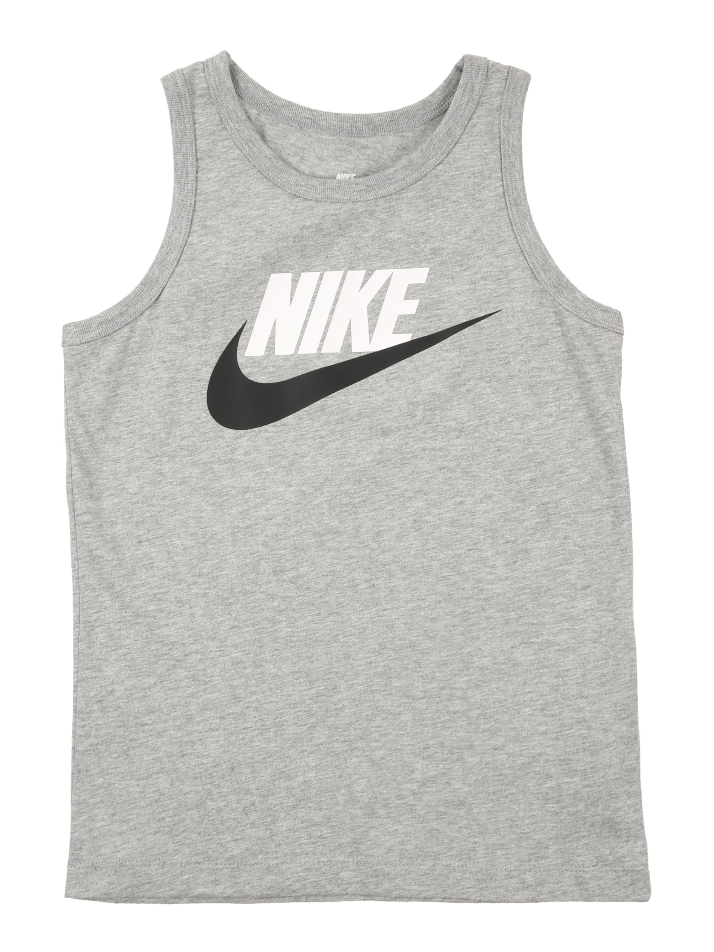 Nike Sportswear Majica | siva barva: sprednja stran