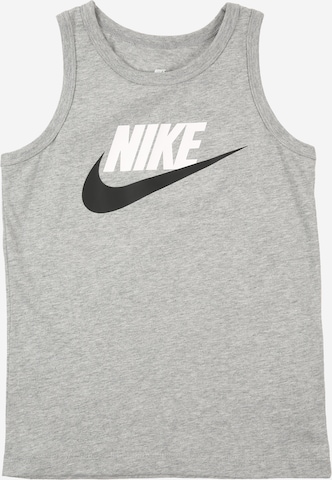 Nike Sportswear Majica | siva barva: sprednja stran
