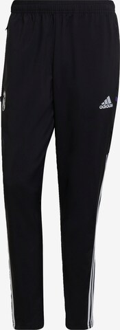 Pantalon de sport 'Real Madrid Condivo 22' ADIDAS SPORTSWEAR en noir : devant