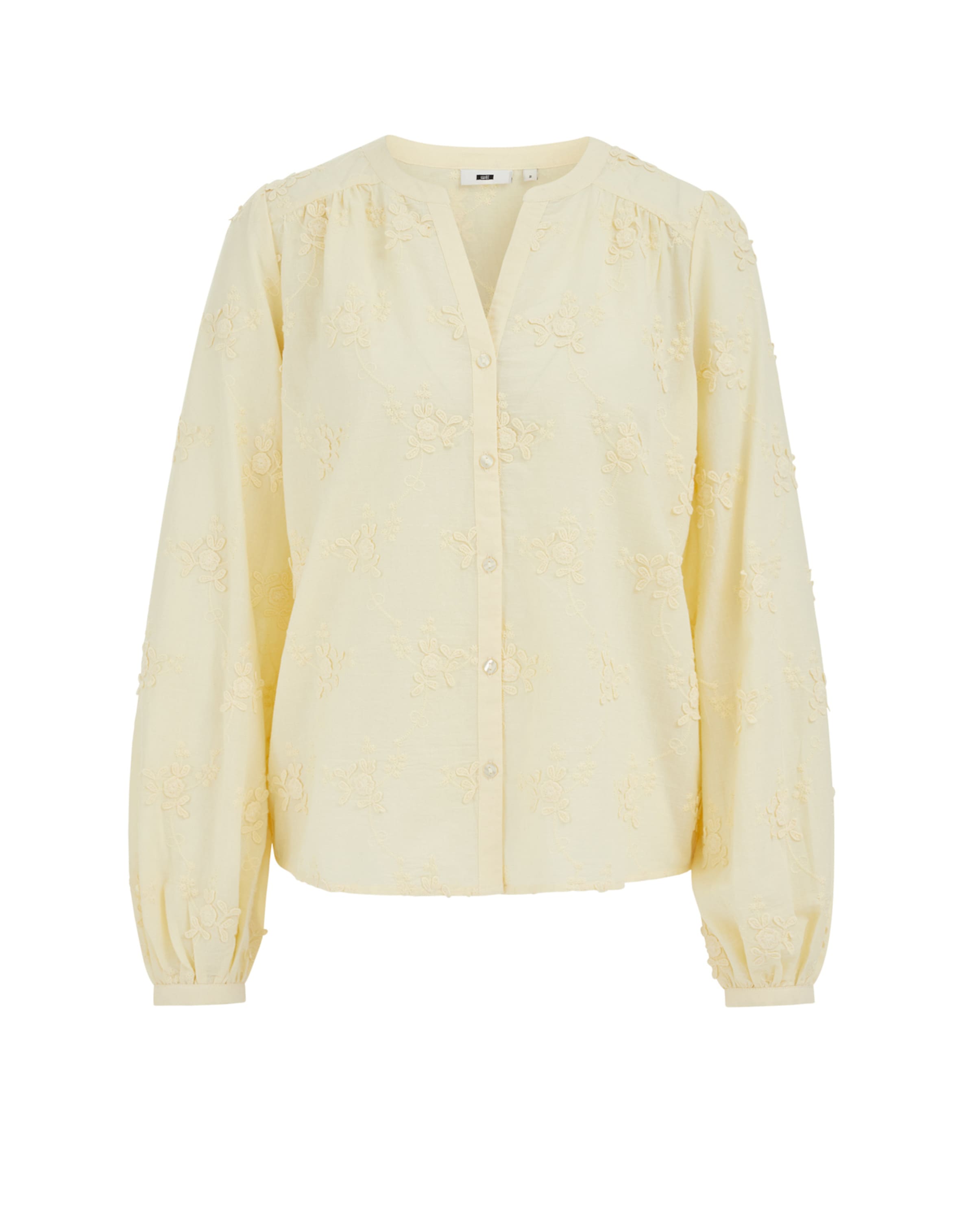 Bluză de la WE Fashion pe galben: față