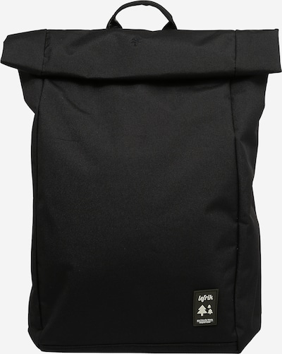 Lefrik Rucksack in schwarz, Produktansicht