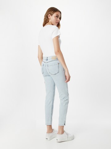 GERRY WEBER Slimfit Jeans in Blauw