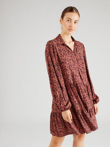 Robe-chemise ESPRIT en marron : devant