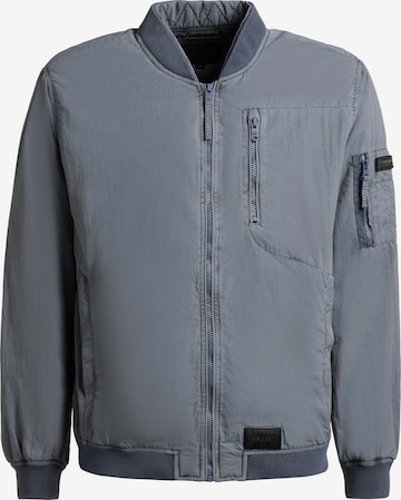 Veste mi-saison 'Ibe' khujo en bleu : devant