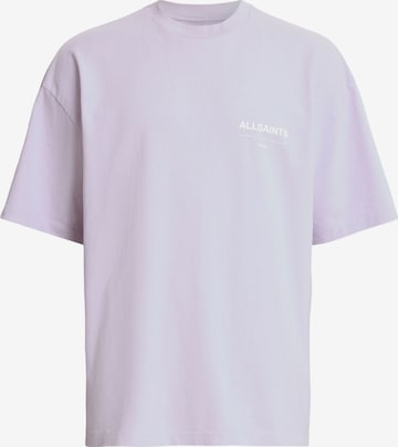 AllSaints - Camisa 'ACCESS' em roxo: frente