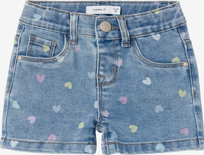 NAME IT Jeans 'SALLI' in Blue denim / Light blue / Yellow / Purple, Item view