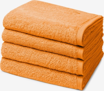 ROSS Handdoek 'Vita' in Oranje: voorkant