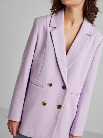 PIECES - Blazer 'Haven' em roxo