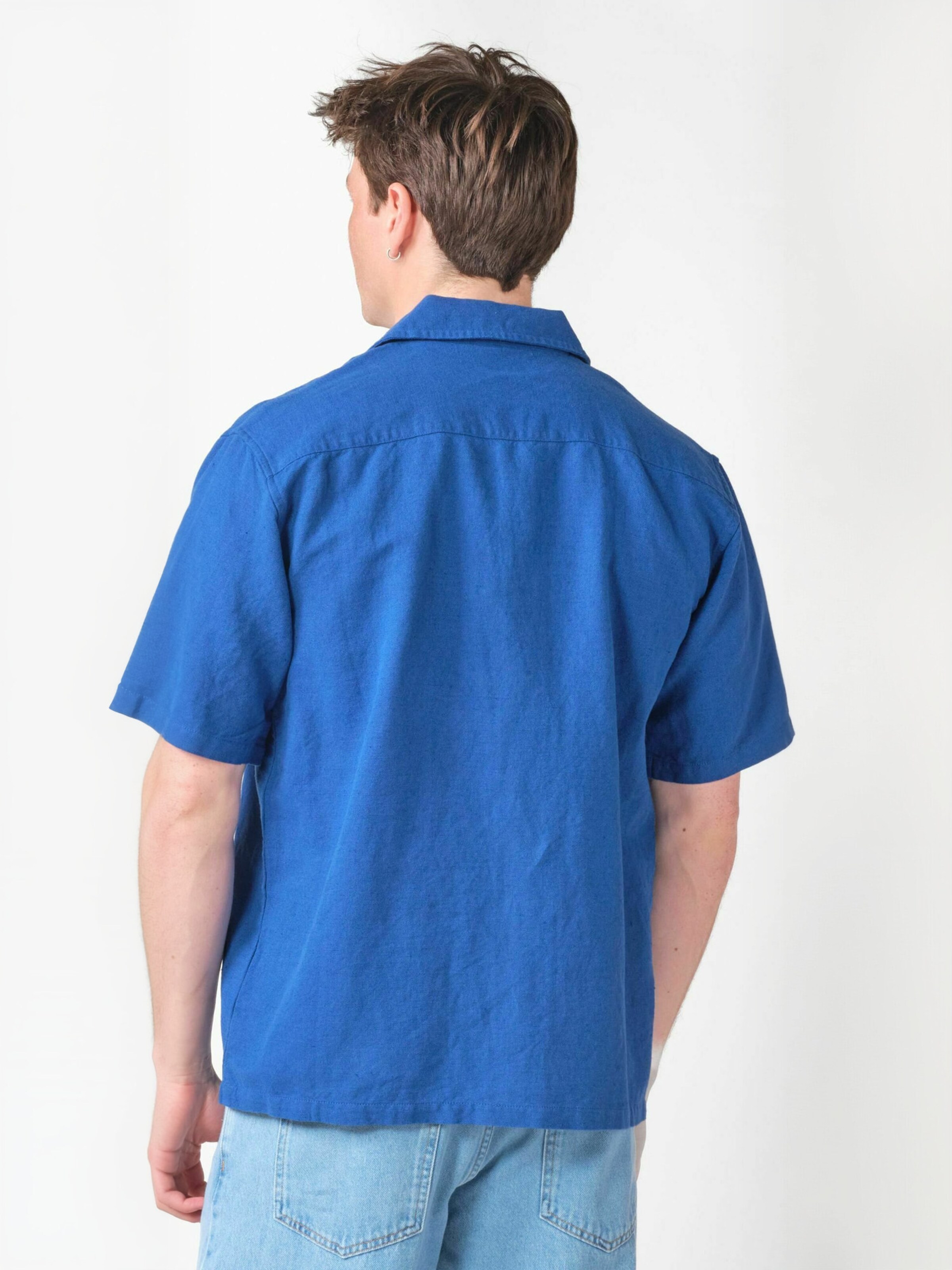 Klitmøller Collective Regular fit Ing ' Birger ' - kék