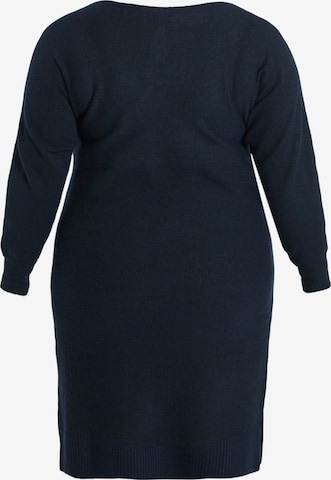 EVOKED Knitted dress 'CILIA' in Blue