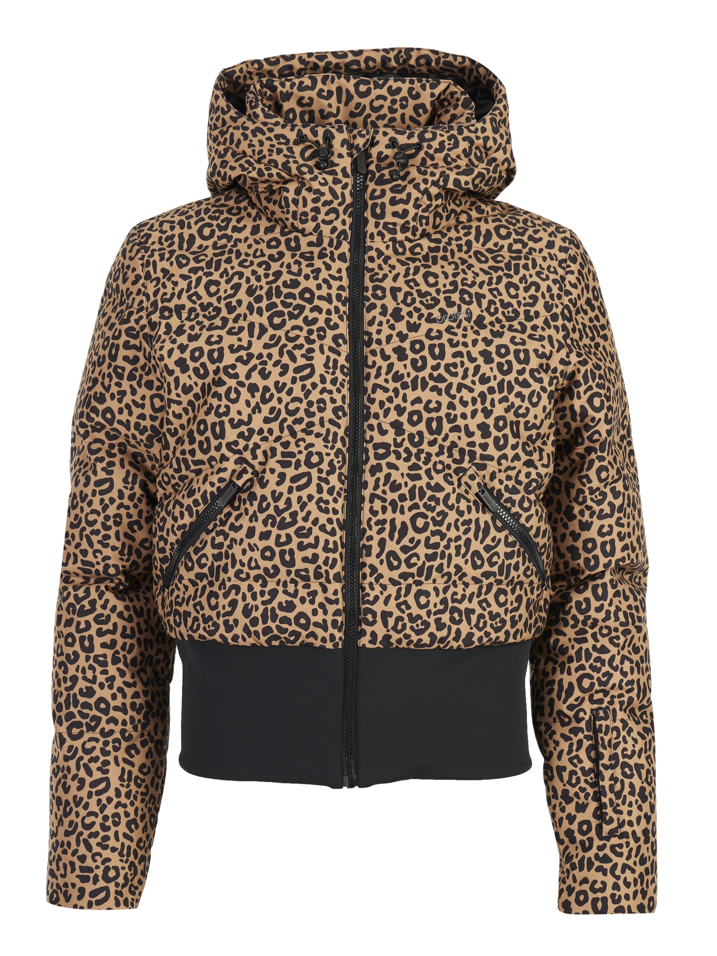 PROTEST Sportjacke 'PRTMICHA' in Braun: Vorderseite