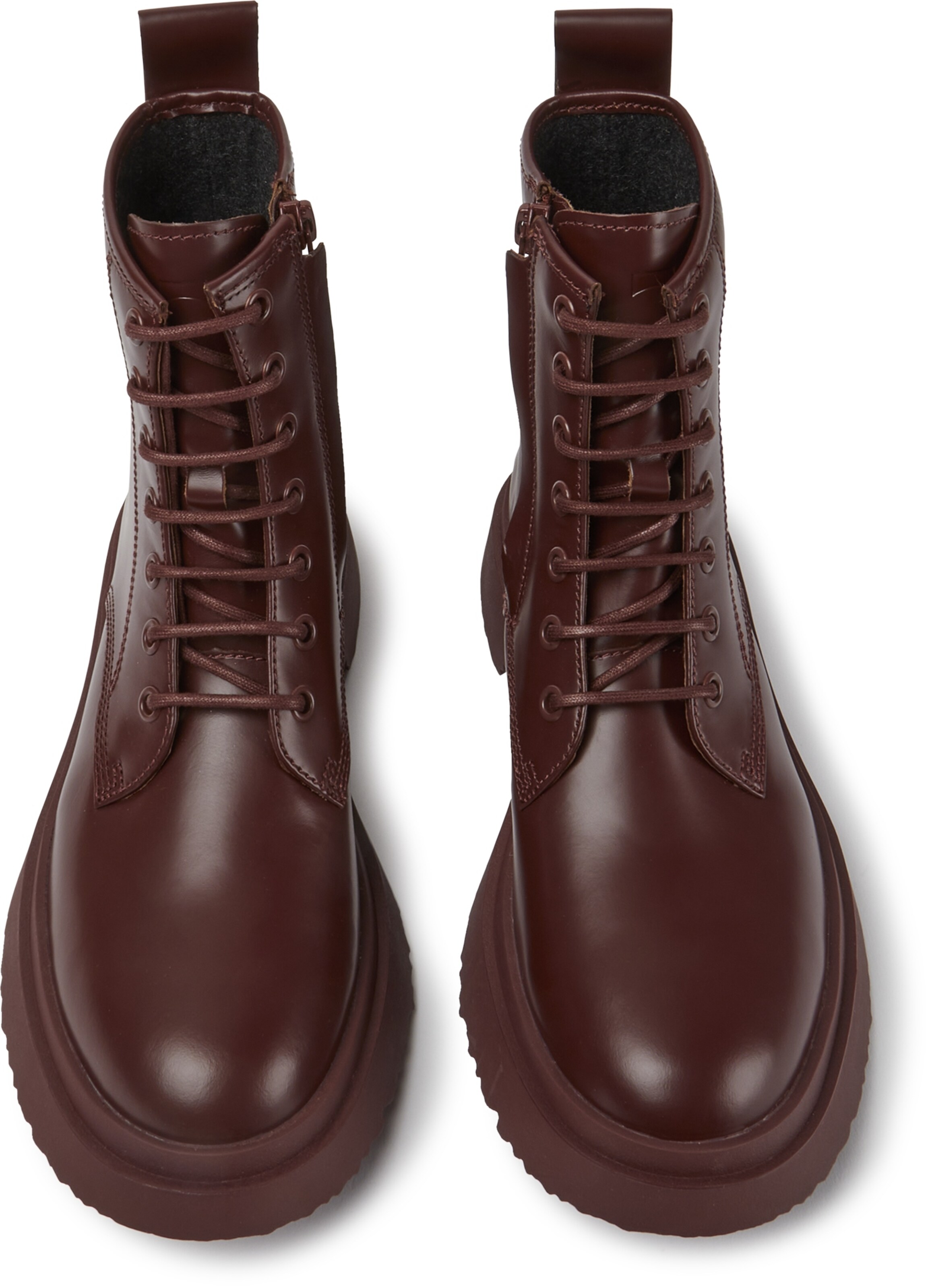 CAMPER Schnürstiefelette 'Walden' in Rot