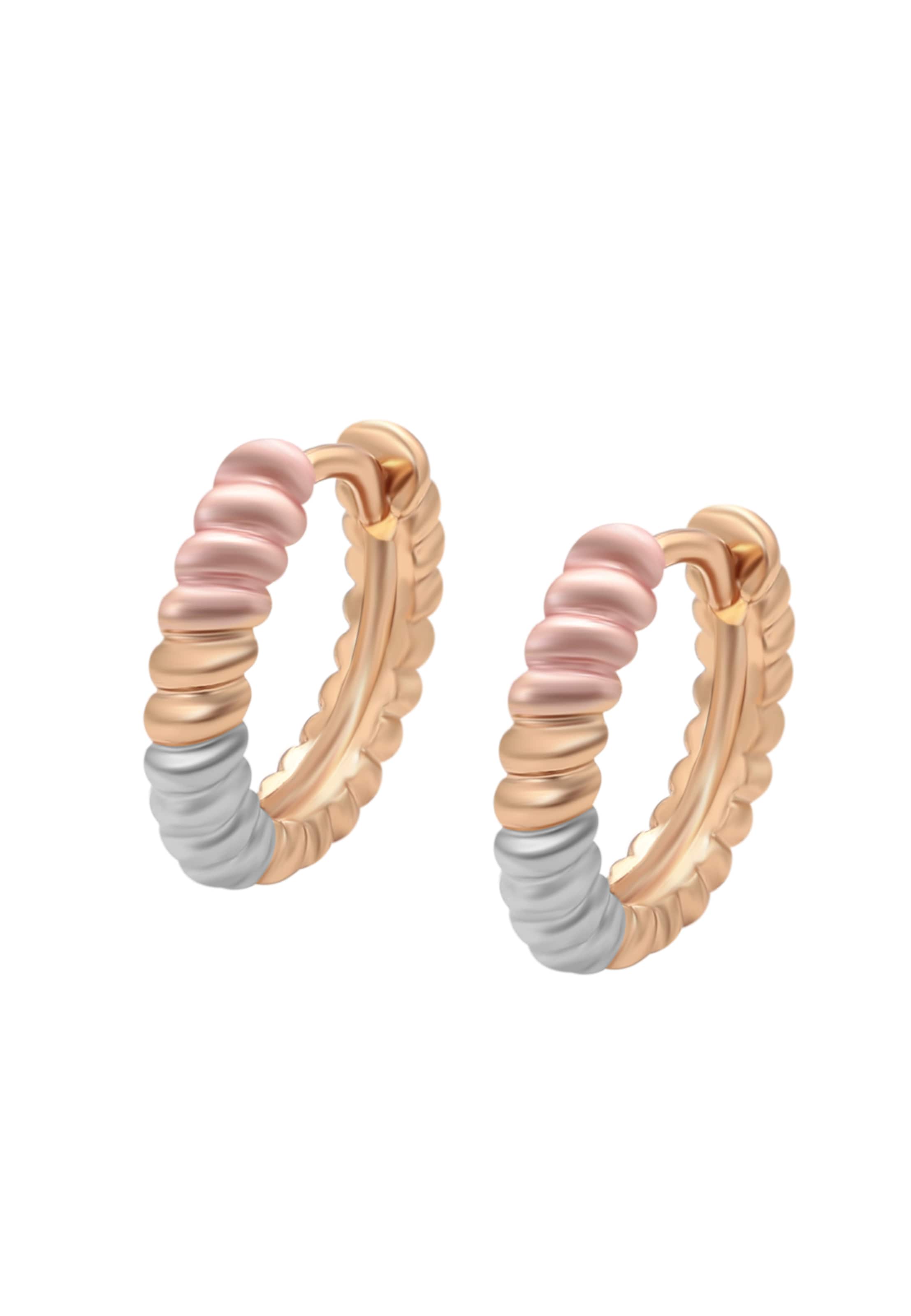 faina Earrings in Gold: front