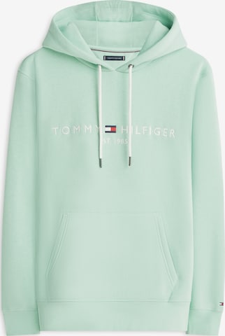 TOMMY HILFIGER Regular Fit Collegepaita värissä vihreä: etupuoli