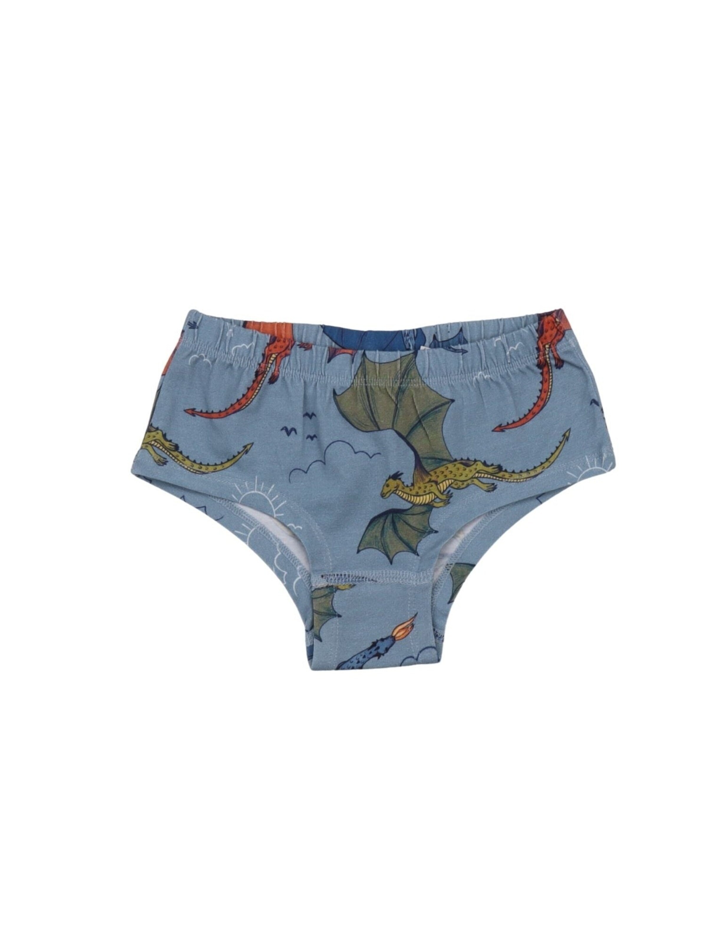 Walkiddy Unterhose 'Dragon-Brief'‌‌‌‌‌‌‌‌ in Blau