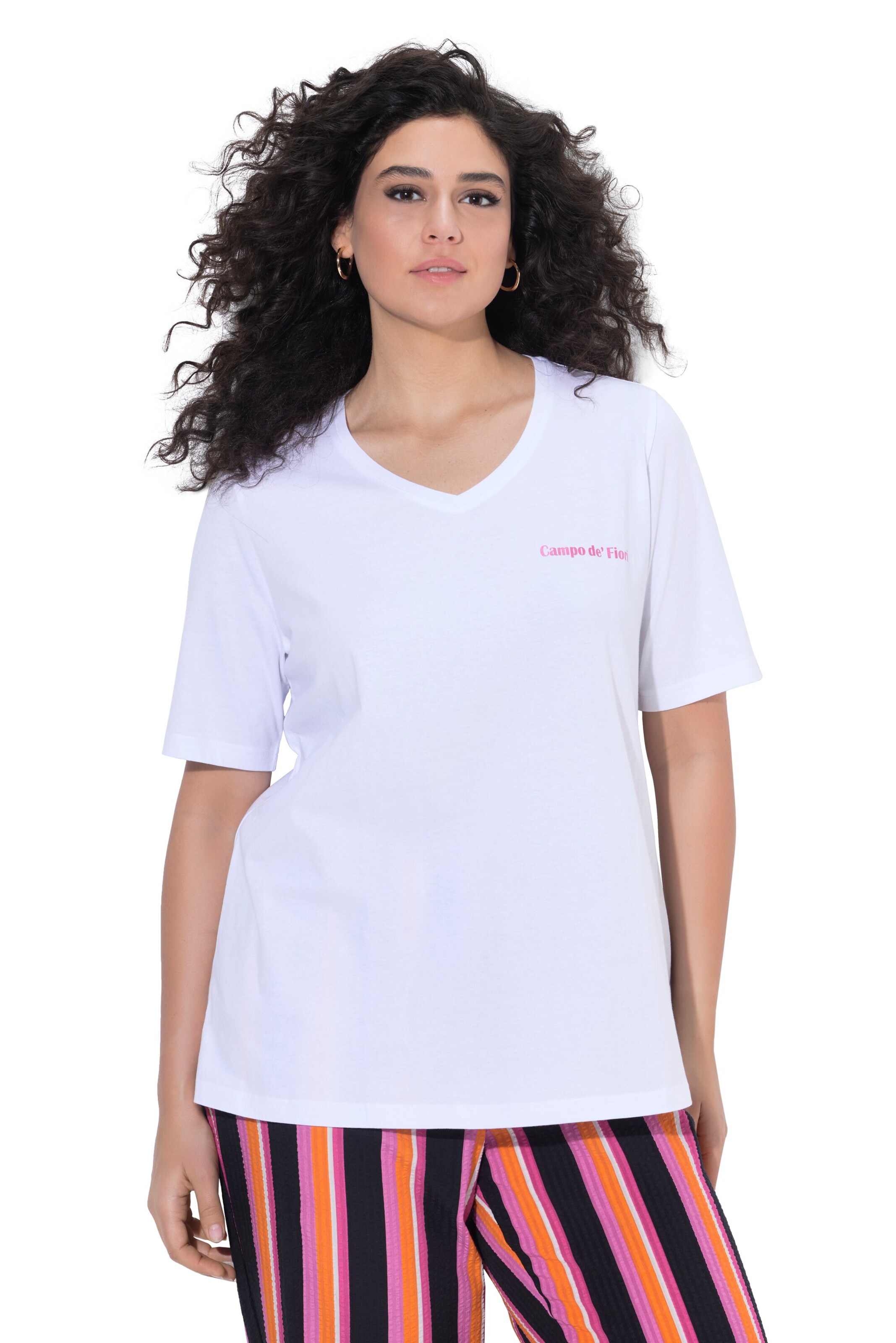 Ulla Popken Shirt in White: front
