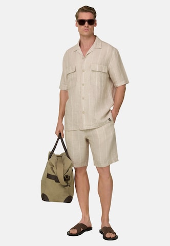 Boggi Milano Regular fit Button Up Shirt in Brown