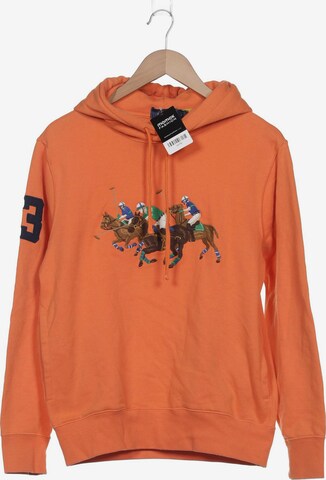 Polo Ralph Lauren Sweatshirt & Zip-Up Hoodie in S in Orange: front