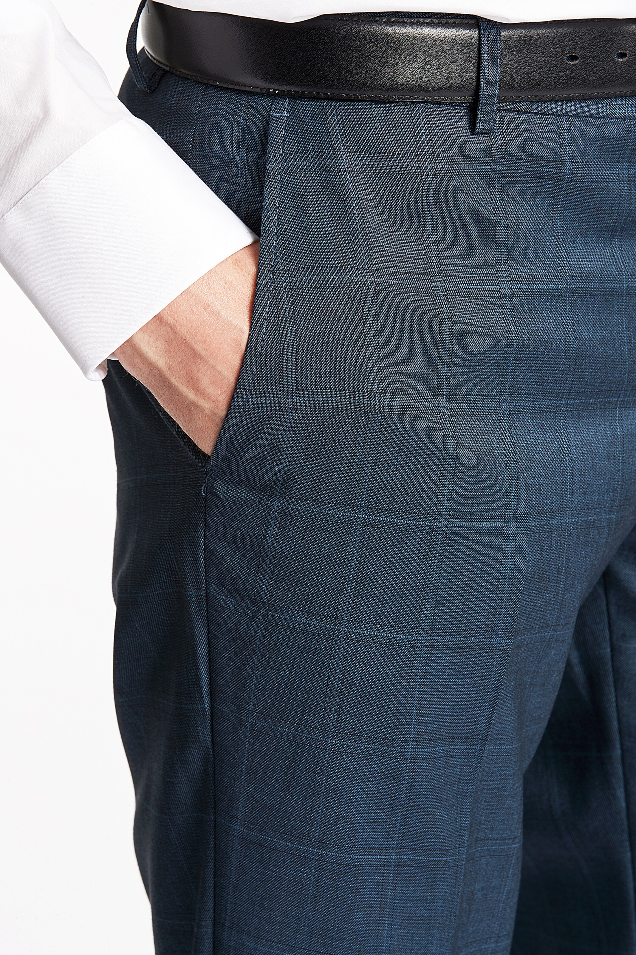 Lindbergh Slimfit Kostym i blå