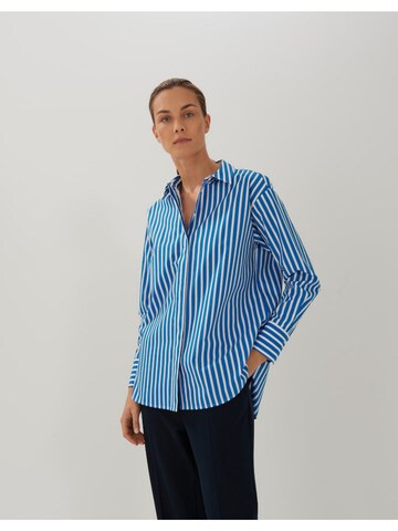 Someday Blouse in Blue: front