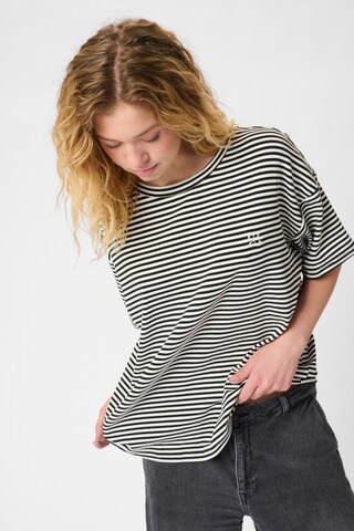 T-shirt 'DanaMW' My Essential Wardrobe en noir : devant