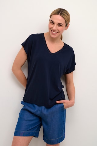 Kaffe Shirt 'Ulrika' in Blauw: voorkant