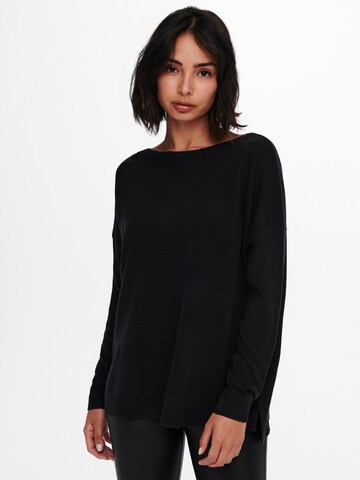 Pull-over 'Amalia' ONLY en noir