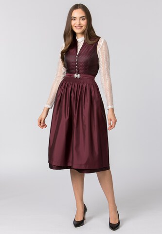 STOCKERPOINT Dirndl 'Lucille' in Red: front