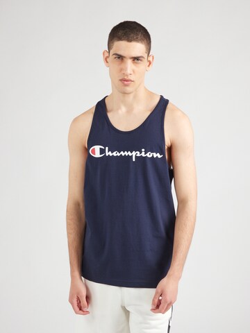 Maglietta di Champion Authentic Athletic Apparel in blu: frontale