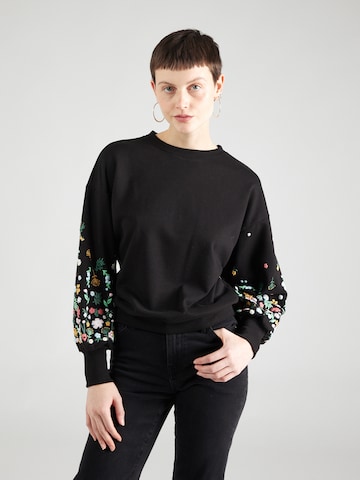 ONLY - Sweatshirt 'Brooke' em preto: frente