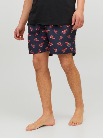 Jack & Jones Plus Badeshorts 'FIJI' i blå: forside