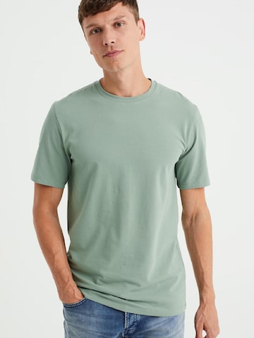 WE Fashion Tričko – zelená: přední strana