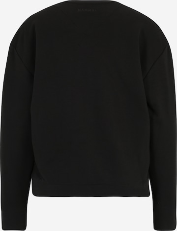 MAMMUT Športen pulover | črna barva