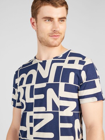 BLEND T-Shirt in Blau