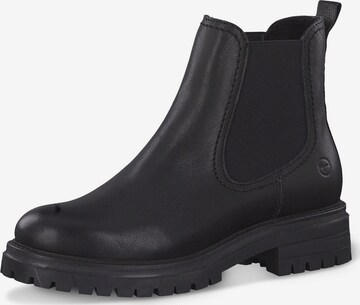 TAMARIS Chelsea Boots in Black: front