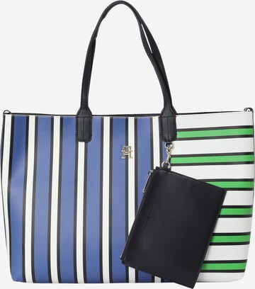 TOMMY HILFIGER Shopper in Blauw: voorkant