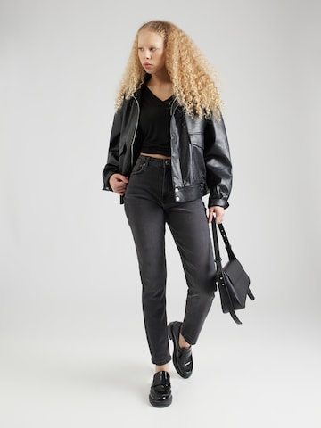 VERO MODA Regular Jeans 'JOENDA' in Zwart